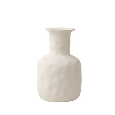 Ceramiczny wazon w pudełku, styl minimalistyczny 20,5×13,5cm - WAZ06