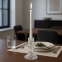 Świecznik dekoracyjny, szklany Glamour 10 cm - SW10