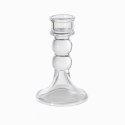 Świecznik dekoracyjny, szklany Glamour 13 cm - SW17