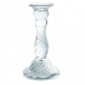 Świecznik dekoracyjny, szklany Glamour 16 cm - SW16