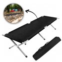 Łóżko turystyczne, polowe, kanadyjka 190 x 62cm składane w pokrowcu AR04CZ