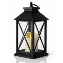 Lampion dekoracyjny LED z imitacją świecy 14 x 30 cm - LAMP56