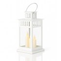 Lampion dekoracyjny LED z imitacją świecy 8 x 15 cm - LAMP57B