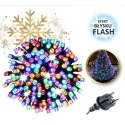 Światełka lampki 500 LED MULTIKOLOR, FLASH BIAŁY LAMP31MULTI