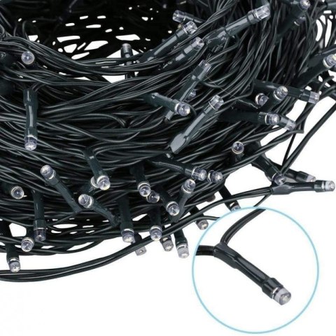 Światełka lampki 500 LED MULTIKOLOR, FLASH BIAŁY LAMP31MULTI