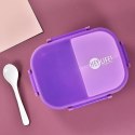 Śniadaniówka LUNCH BOX zestaw z bidonem fioletowy PJM47F