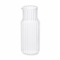Karafka z falowanymi ściankami 600ml i pokrywką- szklanką 200 ml KARR02