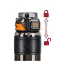 Butelka na wodę, sportowy bidon z miarką 680ML czarny BD64CZ
