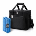 Torba termiczna do przenoszenia żywności LUNCH BOX 15l + 2 wkłady chłodzące KP06CZ