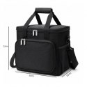 Torba termiczna do przenoszenia żywności LUNCH BOX 15l + 2 wkłady chłodzące KP06CZ