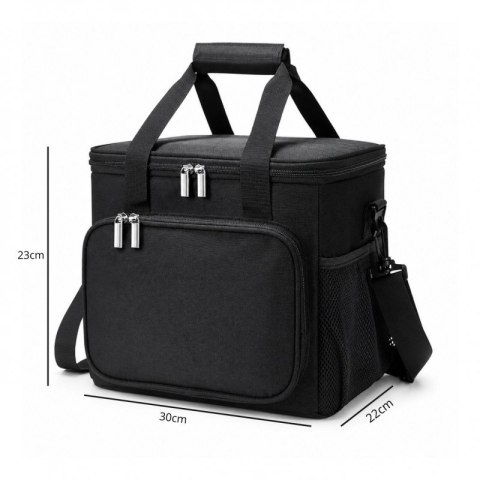 Torba termiczna do przenoszenia żywności LUNCH BOX 15l + 2 wkłady chłodzące KP06CZ