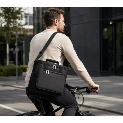 Torba termiczna do przenoszenia żywności LUNCH BOX 15l + 2 wkłady chłodzące KP06CZ