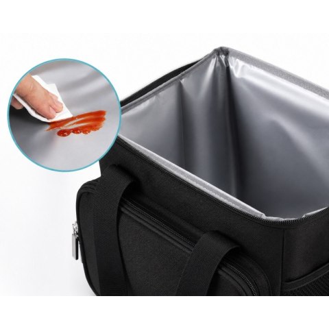 Torba termiczna do przenoszenia żywności LUNCH BOX 15l + 2 wkłady chłodzące KP06CZ