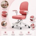 Fotel gamingowy, obrotowy do biurka dziecięcego KIDS LIGHT PINK KO53R