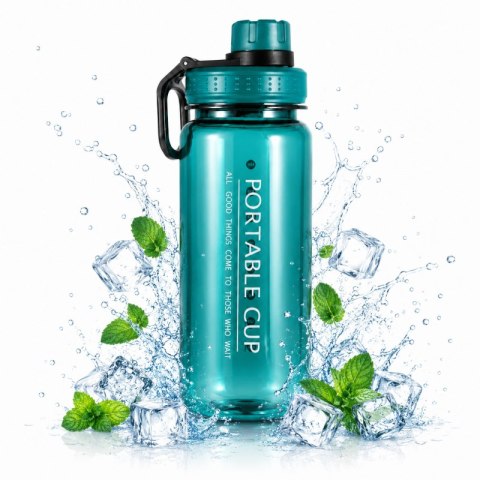 BUTELKA NA WODĘ BIDON NA SIŁOWNIĘ FITNESS 600ml przenośny mały BD05