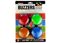 Kolorowe dźwiękowe przyciski Buzzers ŚWIECĄ 4 Kolory
