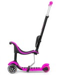 MILLY MALLY HULAJNOGA Scooter Little Star 3W1 LED Pink-Blue