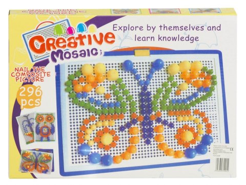 KLOCKI PINEZKI GRZYBKI DO WTYKANIA 296szt odniezbednePL