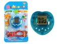 Gra Elektroniczna Tamagotchi + Smycz Niebieska